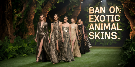 London Fashion Week's Exotic Skin Ban: Ethical Victory or Ecological Fail? Fashion World Divided!