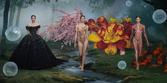 Robert Wun's Mind-Blowing Couture: A Journey Through Time, Nature, and Human Anatomy at Paris Fashion Week
