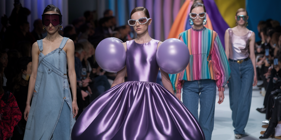 2025's Wild Fashion Trends: From Bubble Hems to Skirts Over Jeans, Are You Ready to Rebel?