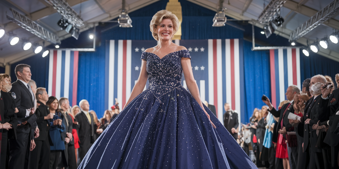 You Won't Believe the Stunning Gown Lighting Up West Virginia's Inaugural Ball Today!