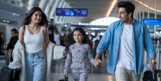 Tiny Fashionista Raha Steals Spotlight from Bollywood Icons Alia and Ranbir at the Airport!