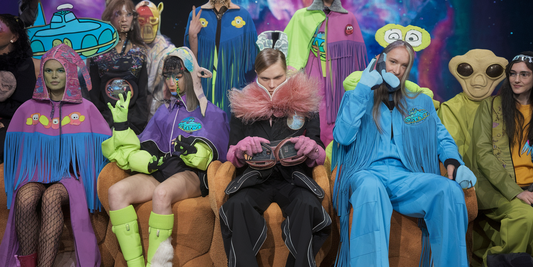 E.T. Invades Paris Fashion Week - You Won't Believe the Galactic Styles on Display!