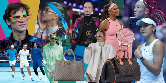 From Tinted Glasses to Gucci Glam: How Tennis Stars Are Redefining Style On and Off the Court!