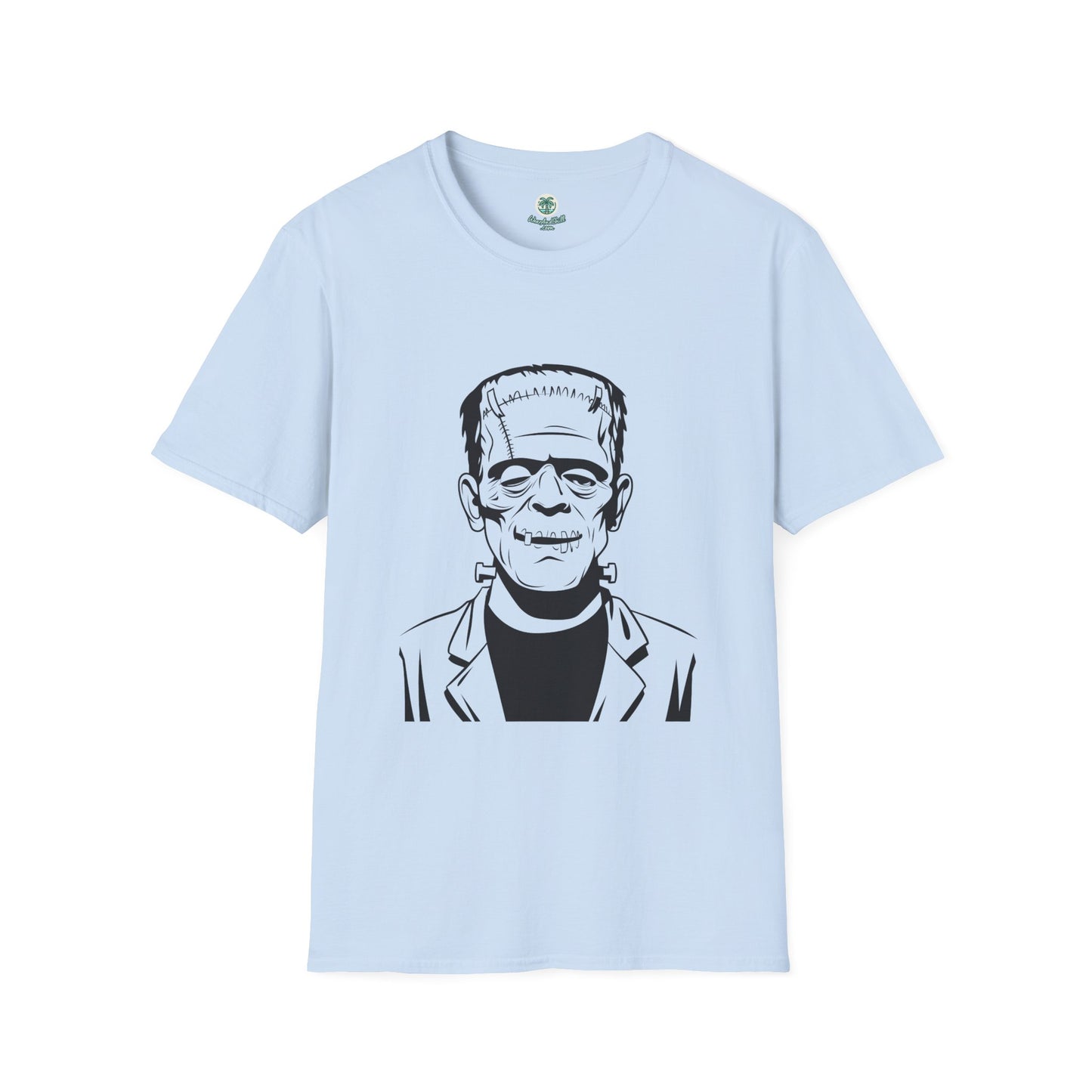 Happy Frankenstein with a big grin