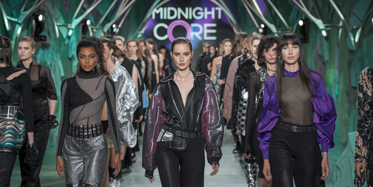 Step into Midnight Core: Where Texas Students Transform Fashion with Dazzling Grit and Glam!