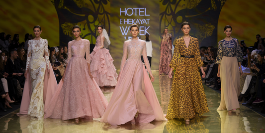 Unveiled Drama at Riyadh Fashion Week: Ashwaq Al-Marshad's Nostalgic Masterpiece Steals the Show!