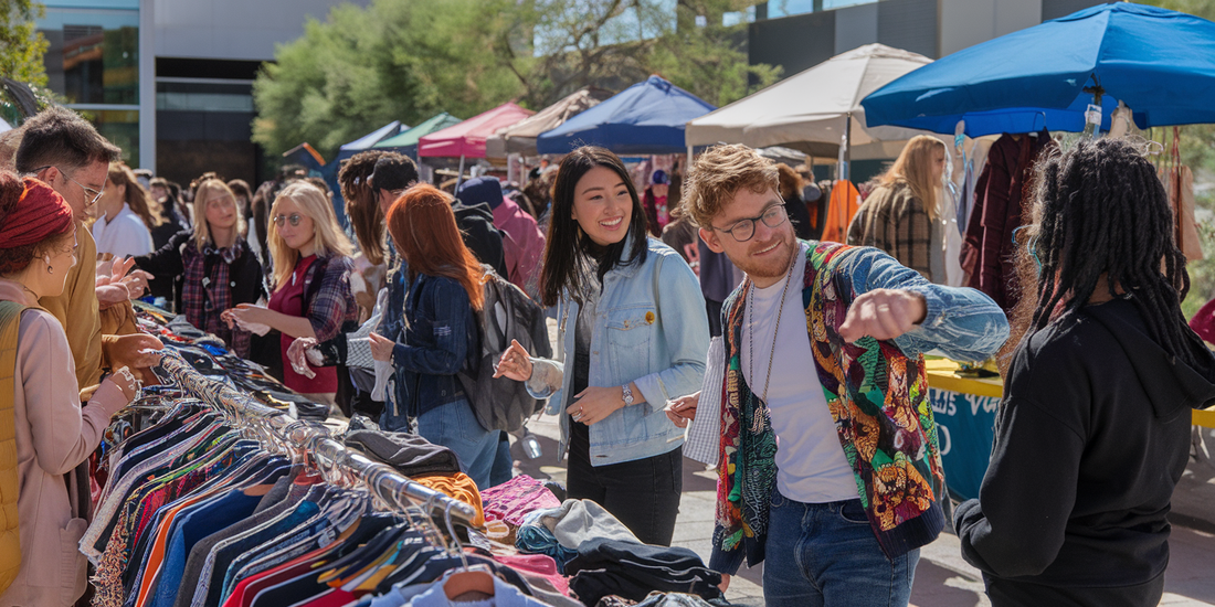 Thrifting Revolution: How College Students Are Ditching Fast Fashion for Vintage Chic!