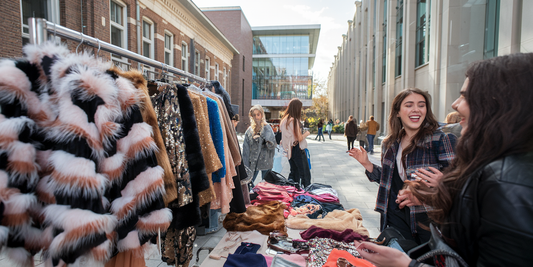 Meet the College Senior Shaking Up Campus Style with Vintage Fashion Magic!