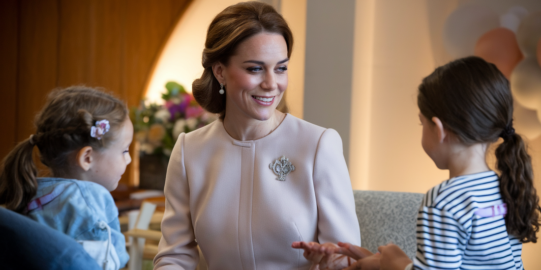"Royal Style Alert: Princess Catherine Ditches Fashion Headlines for Heartfelt Causes!"