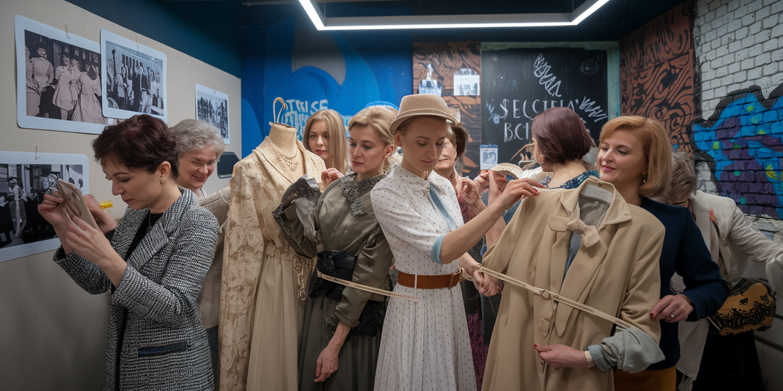 Step Back in Time: How Ukrainian Women Use Fashion to Reclaim History Amidst Chaos!