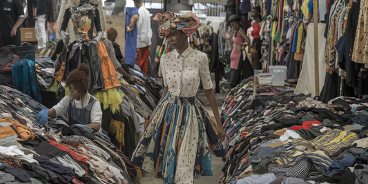 Fast Fashion Fallout: How Ghana's Designers Turn Textile Trash into Runway Treasure!