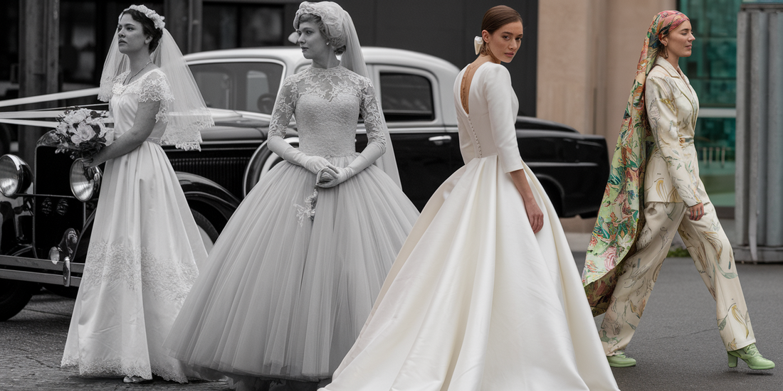 From White to Wow: See 90 Years of Wedding Fashion Transformations That Will Blow Your Mind!