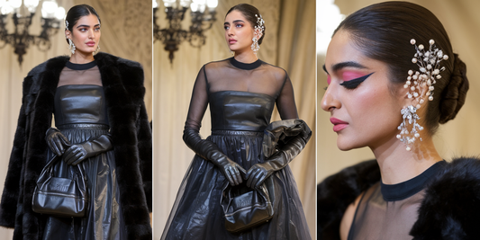 Sonam Kapoor's Paris Fashion Week Look: A Sheer Dress and Faux Fur You Can't Miss!