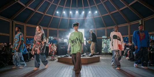 Tattoos, Tunes, and Trends: AHZUWOP's Fashion Extravaganza at a Tattoo Shop!
