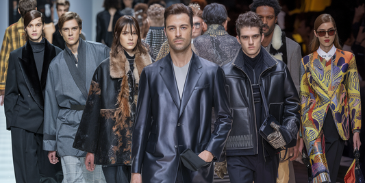 Revolutionary Chic: Armani's Sleek Coats Steal the Show at Milan Fashion Week!