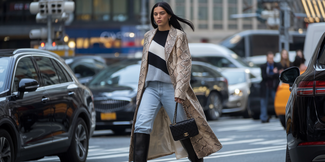 Dua Lipa's NYC Style Stunt: Snakeskin & Stripes Break Fashion Norms—Dare to Keep Up?