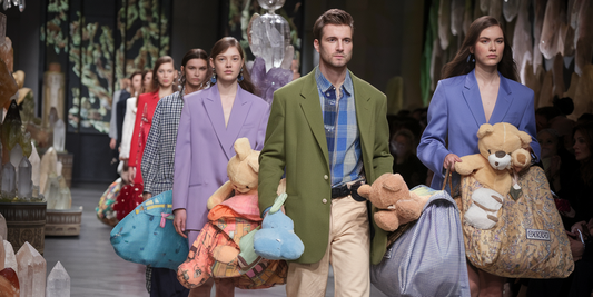 Paris Fashion Week Shocker: SYSTEM’s Teddy Bear-Laden Fantasy Stuns with British Flair!