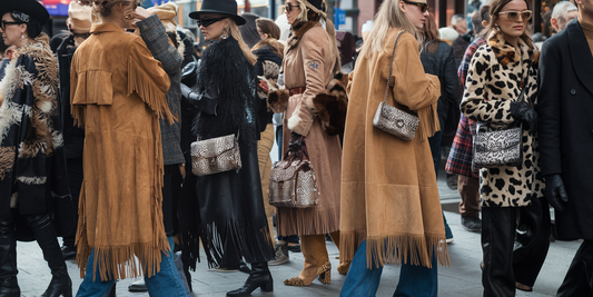 Winter Street Style: Ditch the Beanie and Embrace Animal Prints and Pillbox Hats!