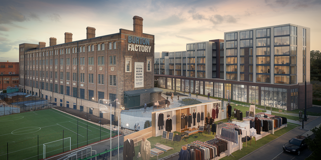 From Suits to Chic: Leeds' Burton Factory Becomes Fashion Wonderland with 500 Homes!