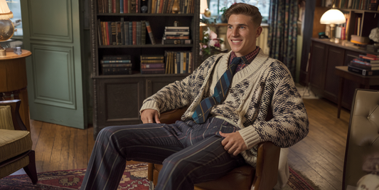 Gen Z Revives Grandad Style: Vintage Cardigans and Chunky Knits Steal the Fashion Spotlight!