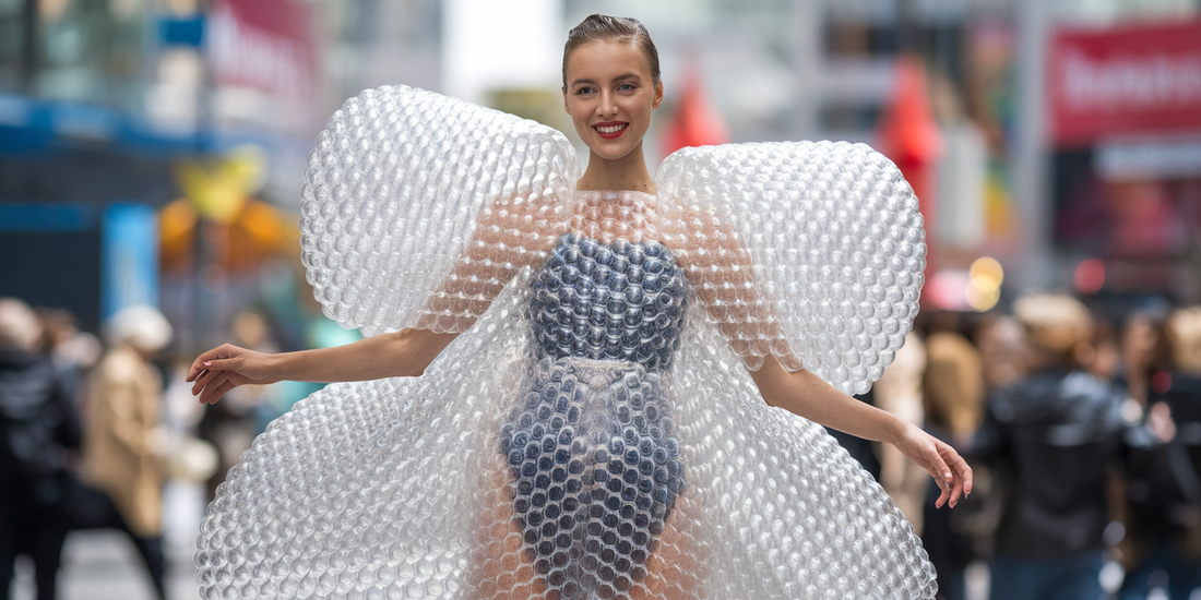 Bubble Wrap Fashion: The Hottest Trend That'll Pop Your Mind and Stress!