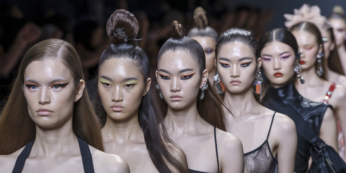 Bold Makeup and Vivid Colors Explode at Paris Fashion Week SS 25 – A Beauty Revolution!