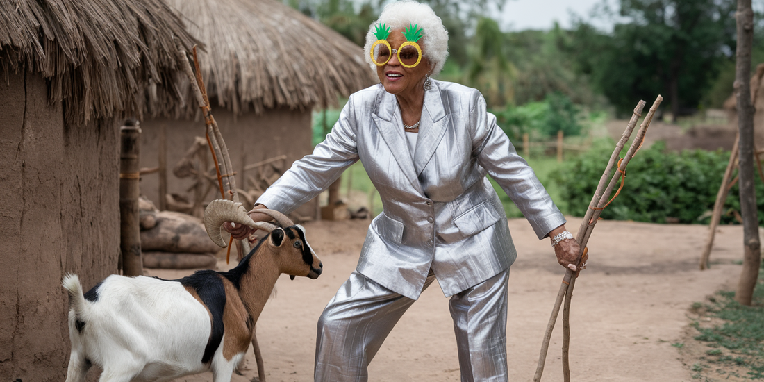 Meet the Zambian Granny Who's Stealing the Fashion Spotlight and Breaking Instagram!