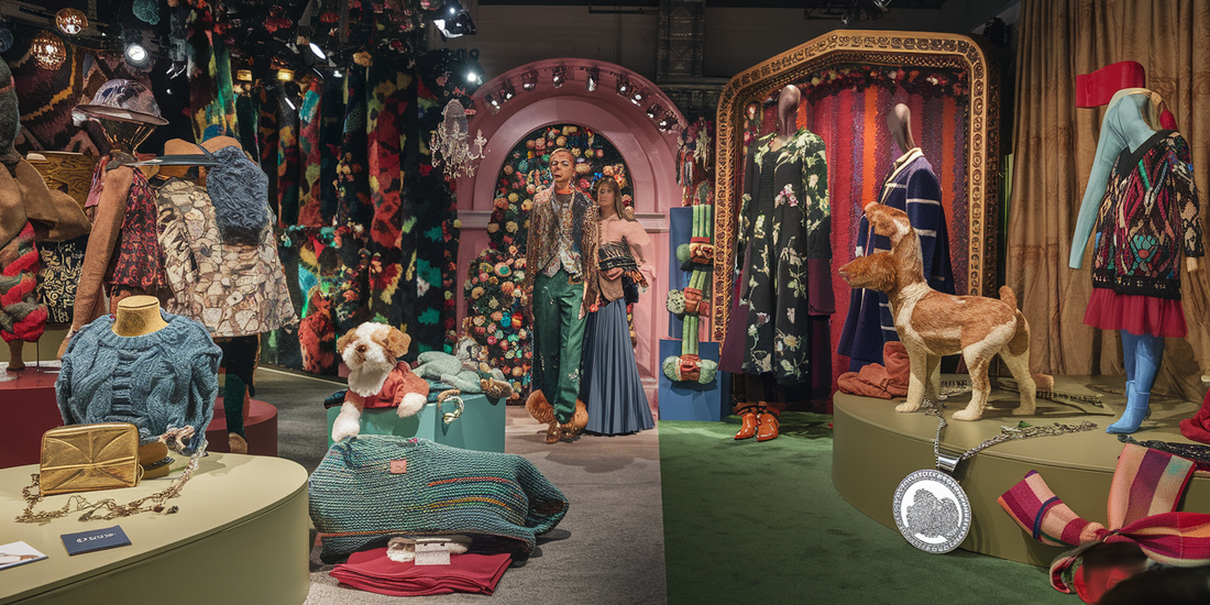 Unveiling Vogue's Thrilling Fashion Exhibition with Keepsake Jewels and Novelty Knits!