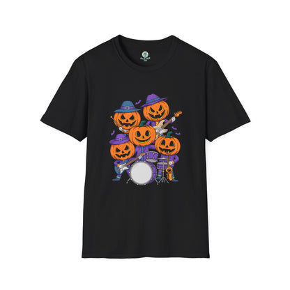 Little jack-o'-lanterns forming a band