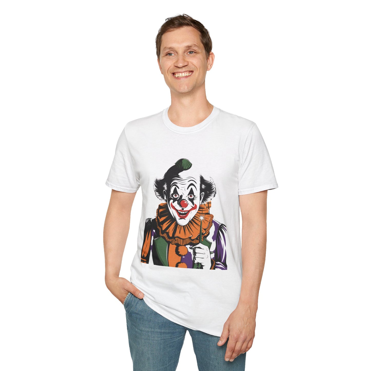 Spooky but lovable clown Halloween