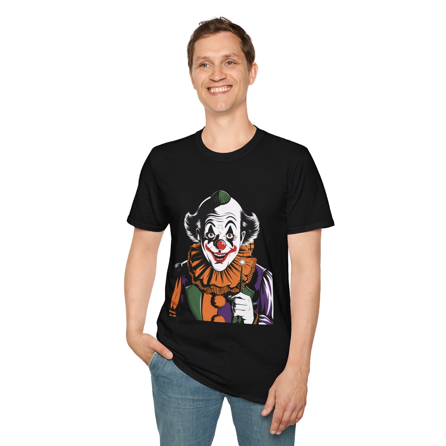 Spooky but lovable clown Halloween